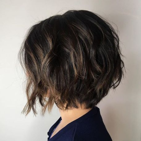 Short Bob For Thick Wavy Hair