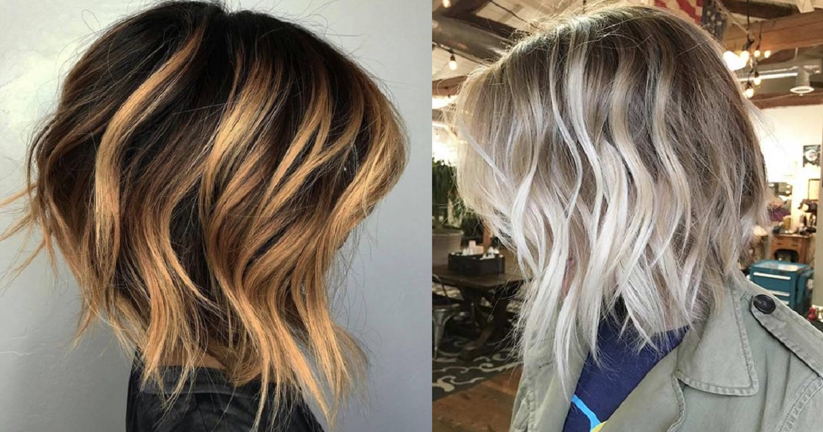 Balayage Hair Color Short Hair