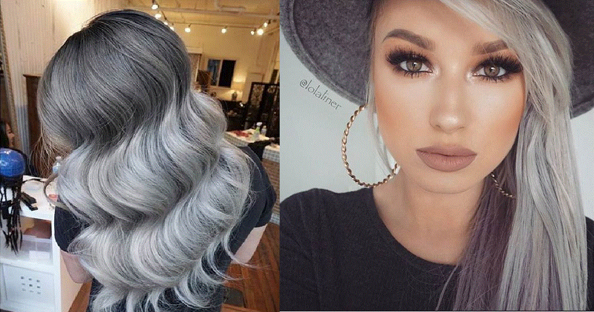 2. "20 Stunning Silver Grey Hair with Blue Highlights Ideas" - wide 5