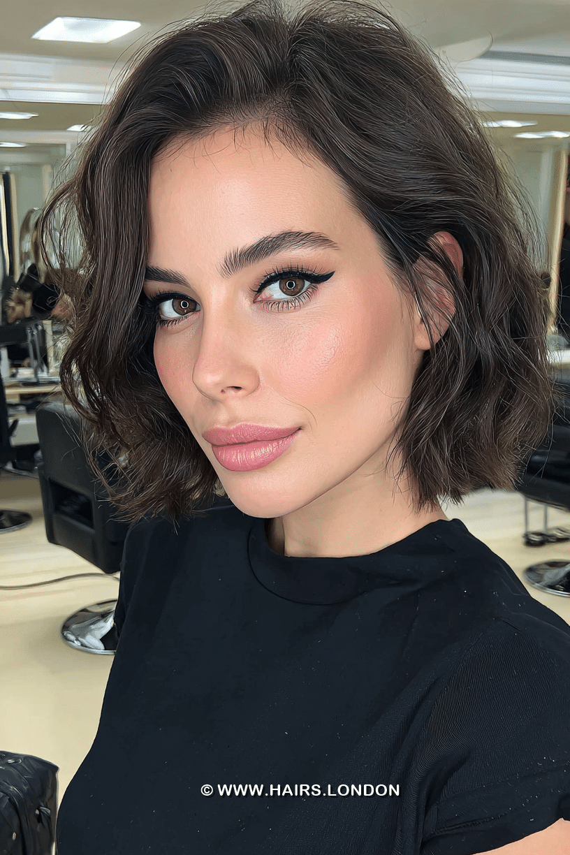 Rich Cocoa Brown Hair