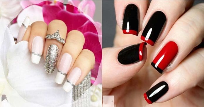 5. Chic and Simple French Tip Nail Designs - wide 3