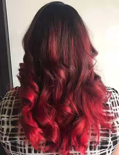 29 Best Red Ombre Hair Color Ideas