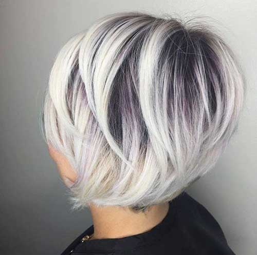 Short and Sweet with Platinum Highlights