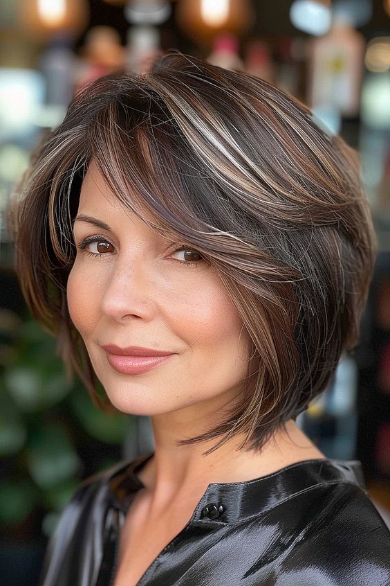 Side-Swept Bangs