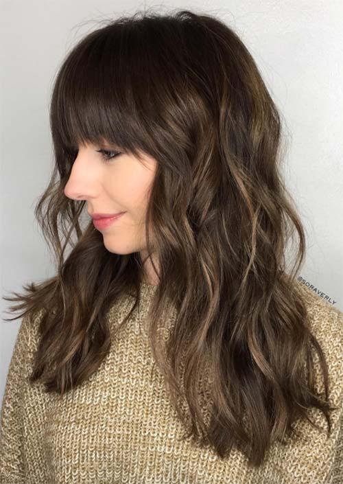 Mid-Length/ Medium Length Hairstyles & Haircuts for Women