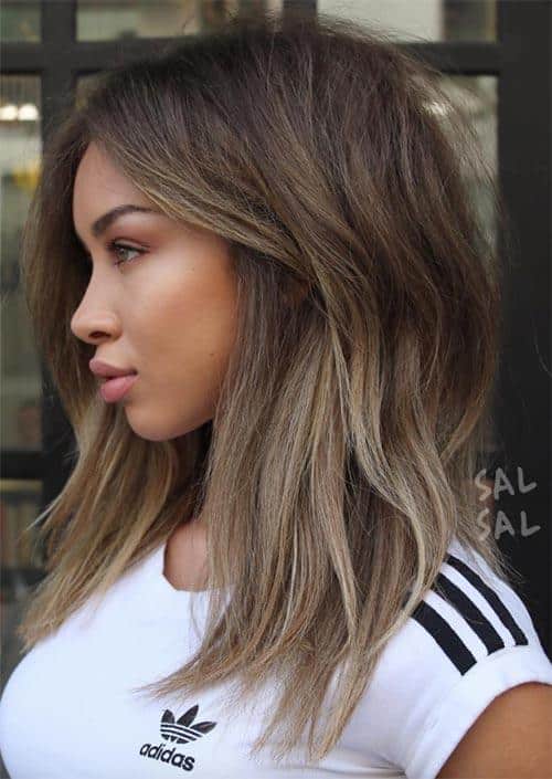 Mid-Length/ Medium Length Hairstyles & Haircuts for Women