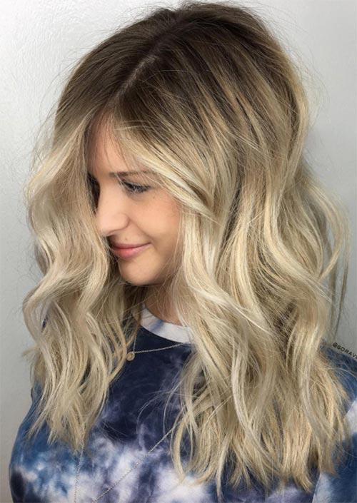 Mid-Length/ Medium Length Hairstyles & Haircuts for Women