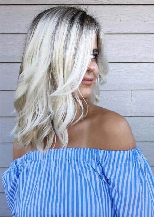 Mid-Length/ Medium Length Hairstyles & Haircuts for Women