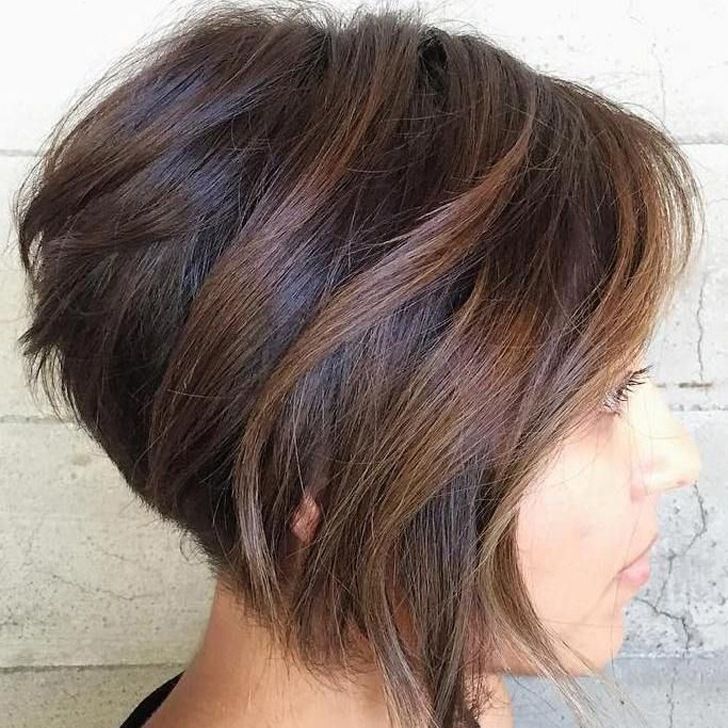 Layered Bob With Highlights