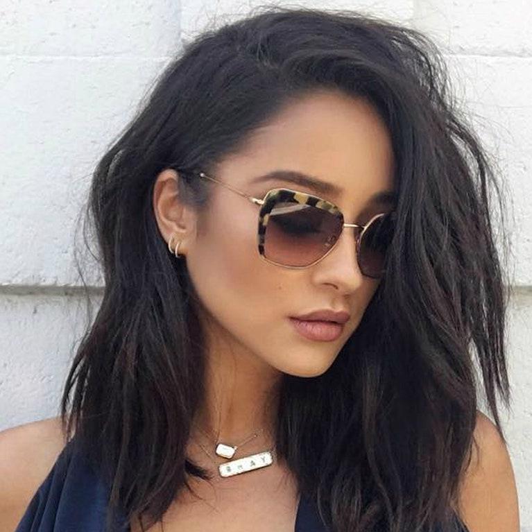 30 Chic Celebrity-Inspired Lobs | Shay Mitchell Lob Haircut | Hairstyle on Point