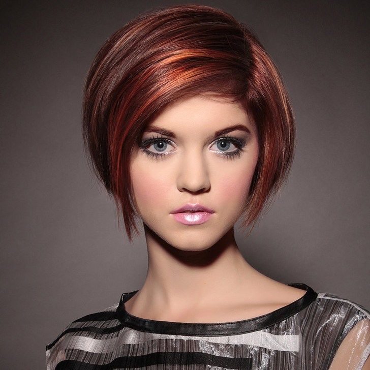 Tapered Auburn Bob