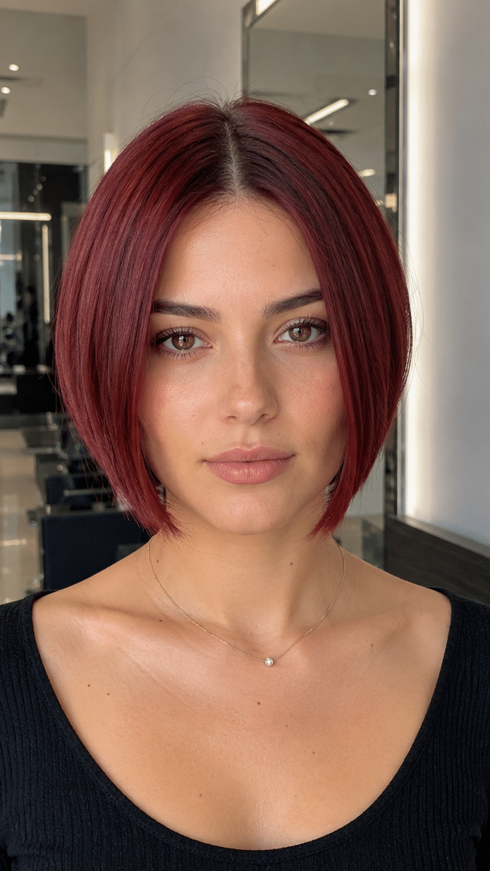 Merlot Wine Velvet Hair