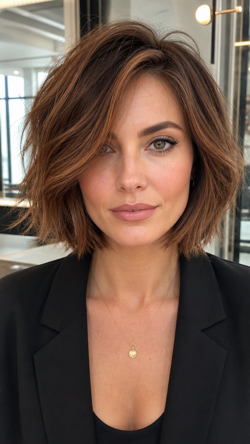 43 Fresh and Fabulous Best Medium Bob Hairstyles for 2026 Cinnamon Mocha Hair