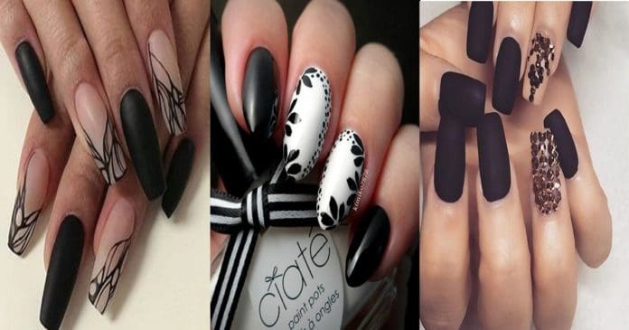 47-Elegant-Black-Nail-Art-Designs