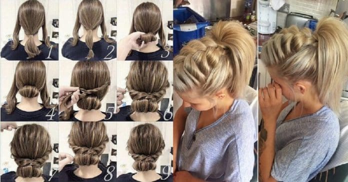 56-DIY-Easy-Updos-for-Medium-Hair