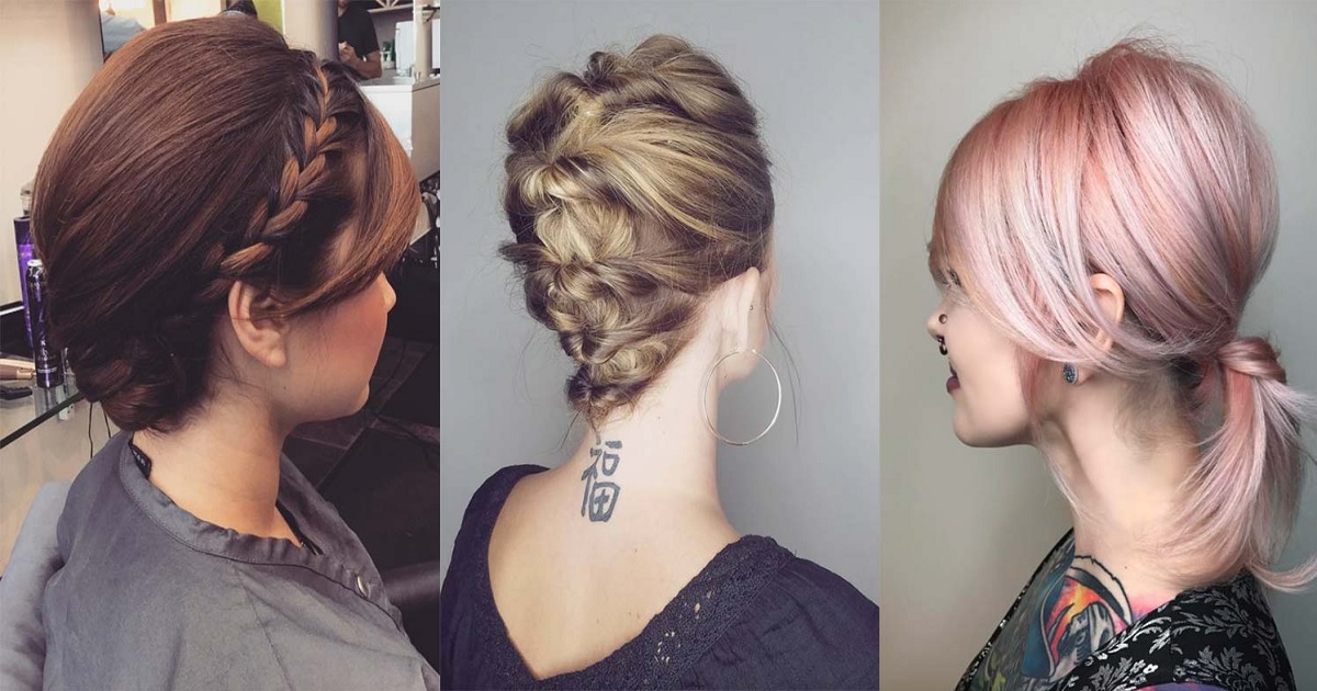 61 Creative Updos For Short Hair Perfect For Any Occasion Hairs