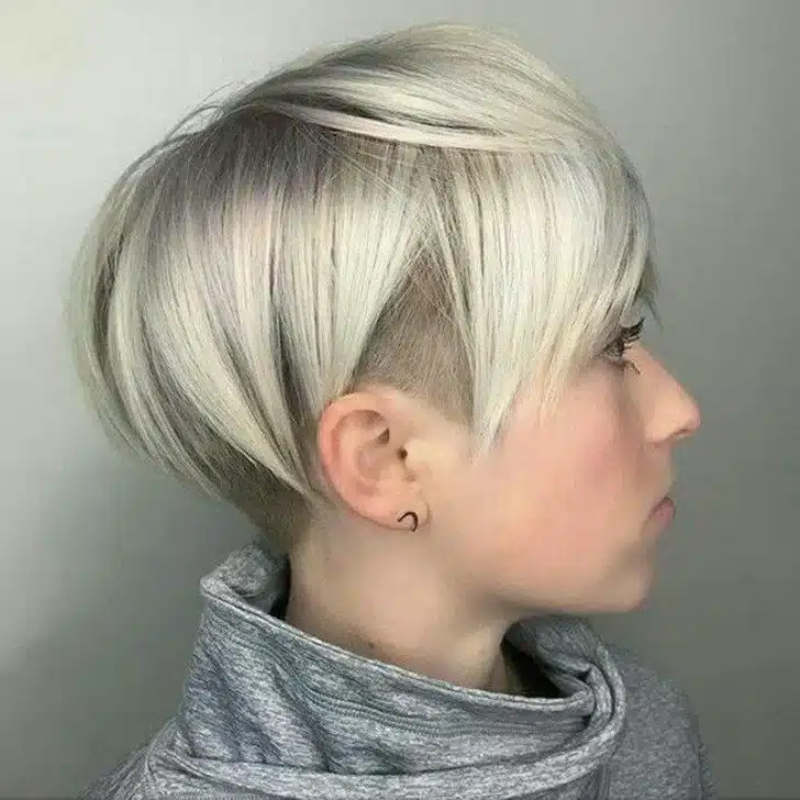 Ice Blonde Pixie