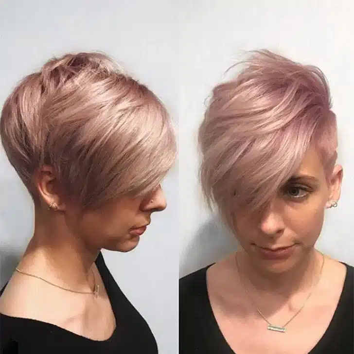 Rose Gold Soft Pixie Bob