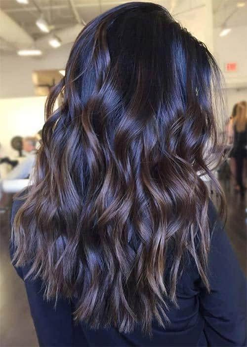 Balayage Hair Trend: Balayage Hair Colors & Balayage Highlights: Chocolate Balayage