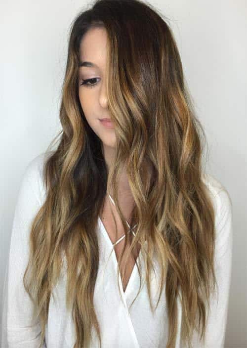 Balayage Hair Trend: Balayage Hair Colors & Balayage Highlights: Brown Balayage