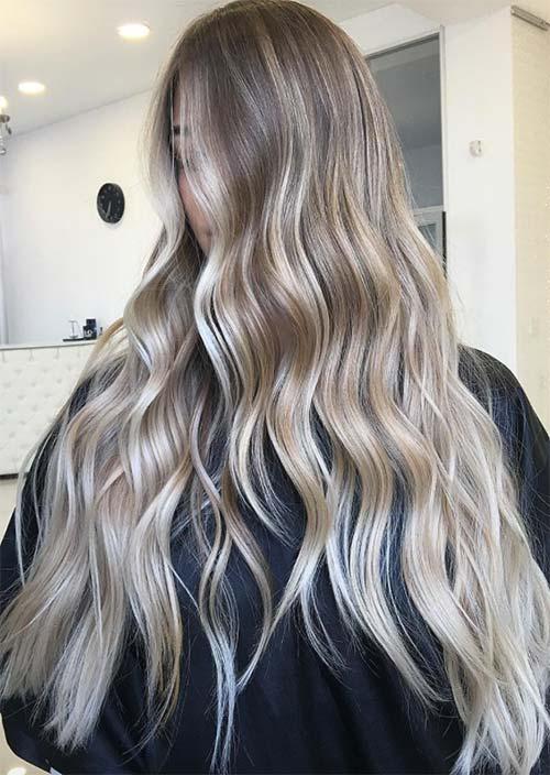 Balayage Hair Trend: Balayage Hair Colors & Balayage Highlights: Sandy Balayage