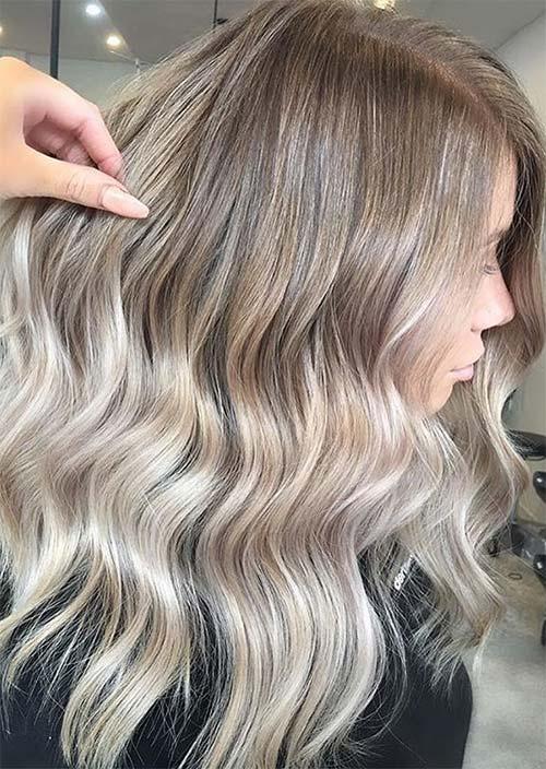 Balayage Hair Trend: Balayage Hair Colors & Balayage Highlights: Cool Ombre Balayage