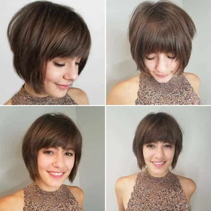 page boy round face hairstyles