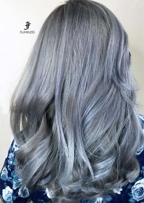 Silver Hair Trend: Grey Hair Colors & Tips for Going Gray