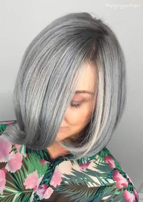 Silver Hair Trend: Grey Hair Colors & Tips for Going Gray