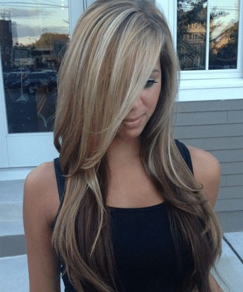 56 Elegant Long Hairstyles with Layers for Ladies