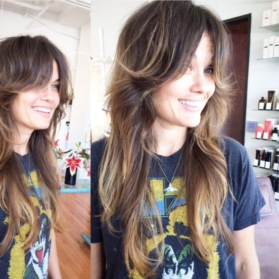 51 Lovely Long Hair Ladies With Layers