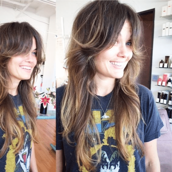 56 Elegant Long Hairstyles with Layers for Ladies