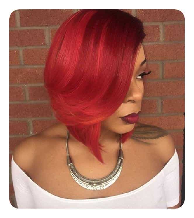 88 Popular and Cool Asymmetrical Bob
