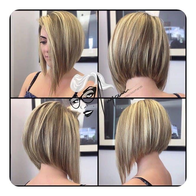 88 Popular and Cool Asymmetrical Bob