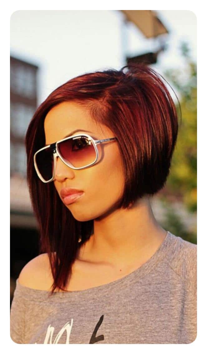 88 Popular and Cool Asymmetrical Bob