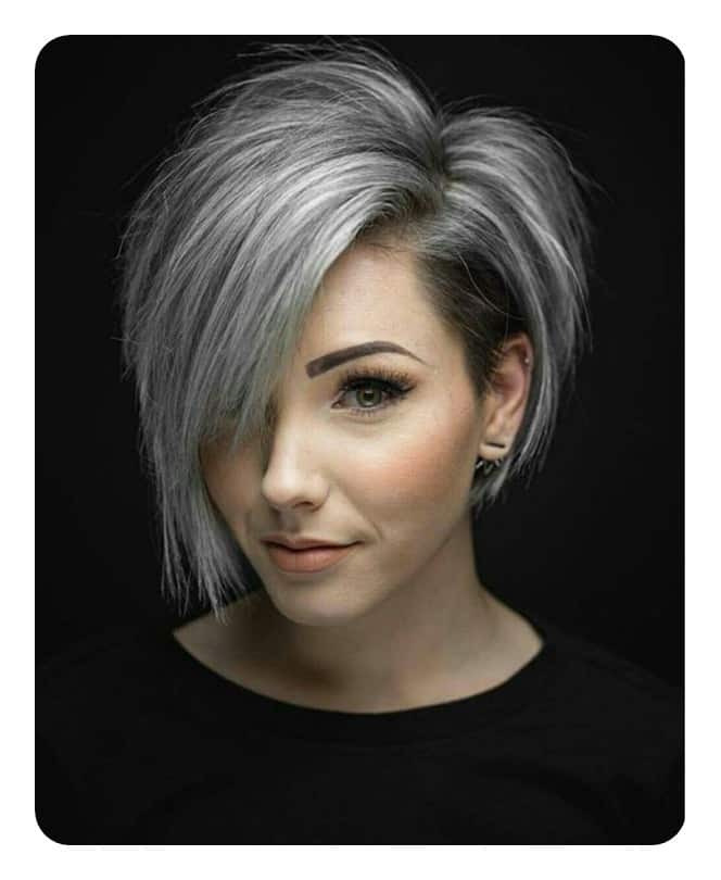 88 Popular and Cool Asymmetrical Bob