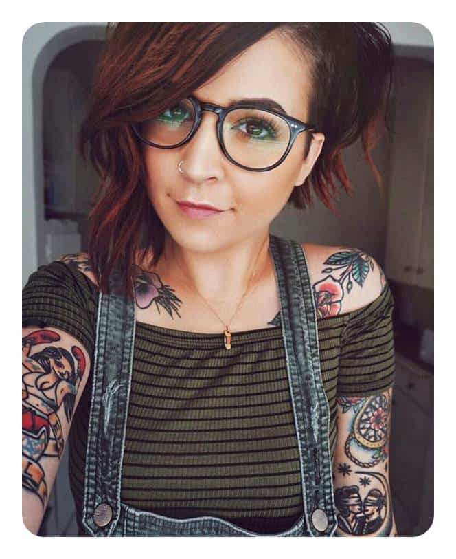 88 Popular and Cool Asymmetrical Bob