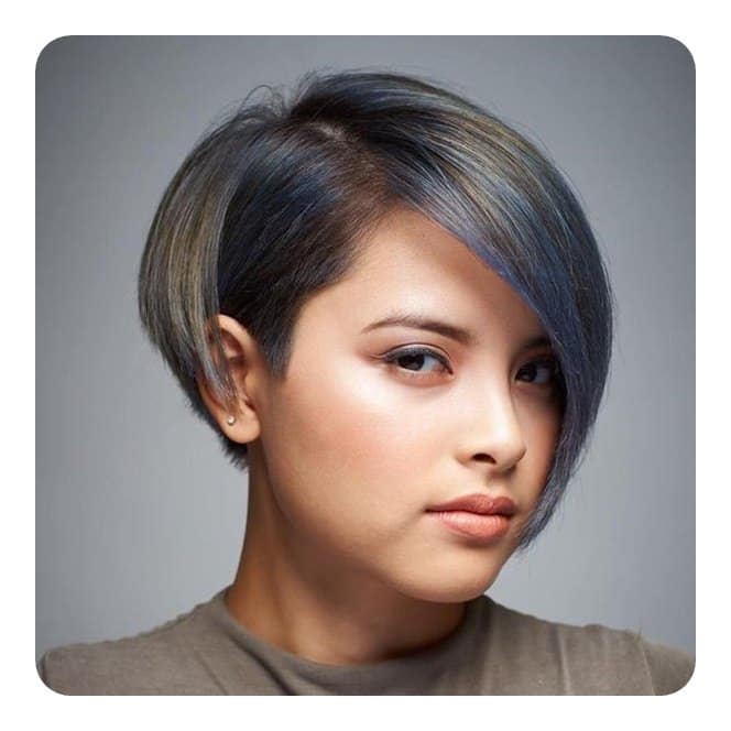 88 Popular and Cool Asymmetrical Bob