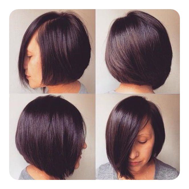 88 Popular and Cool Asymmetrical Bob