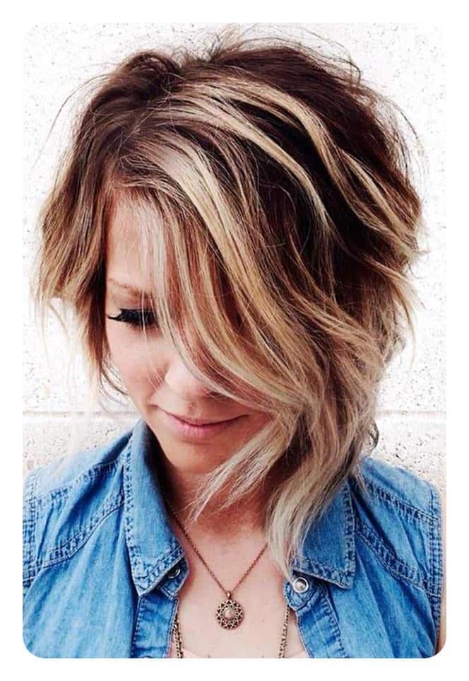 88 Popular and Cool Asymmetrical Bob