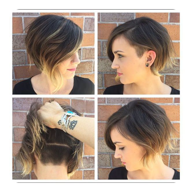 88 Popular and Cool Asymmetrical Bob
