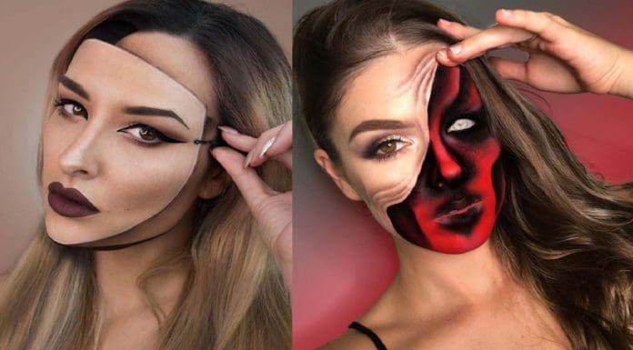 23-Trippy-Illusion-Makeup-Looks-for-Halloween