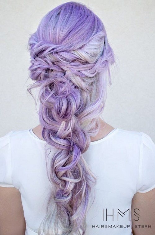 30 Lavender Hair Ideas 24