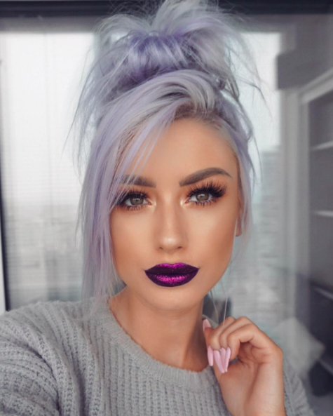 30 Lavender Hair Ideas 25