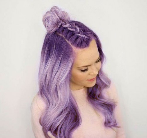 30 Lavender Hair Ideas 27