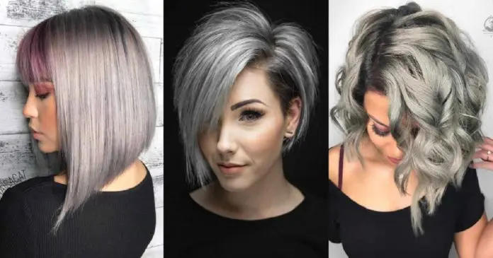 33 COOL WAYS HOW TO WEAR YOUR SHORT GREY HAIR