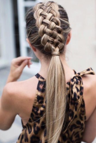 5-Strand Braided Ponytail #braids #ponytail