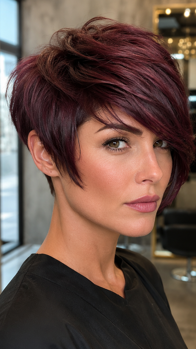 Black Cherry Velvet Hair