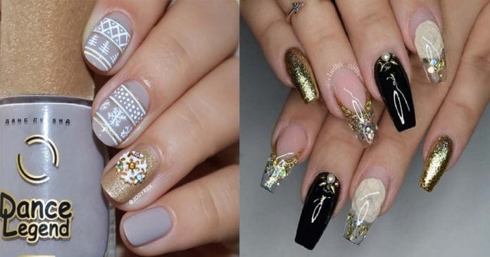 53-Sparkling-Holiday-Nail-Art-Designs-To-Try-This-Christmas