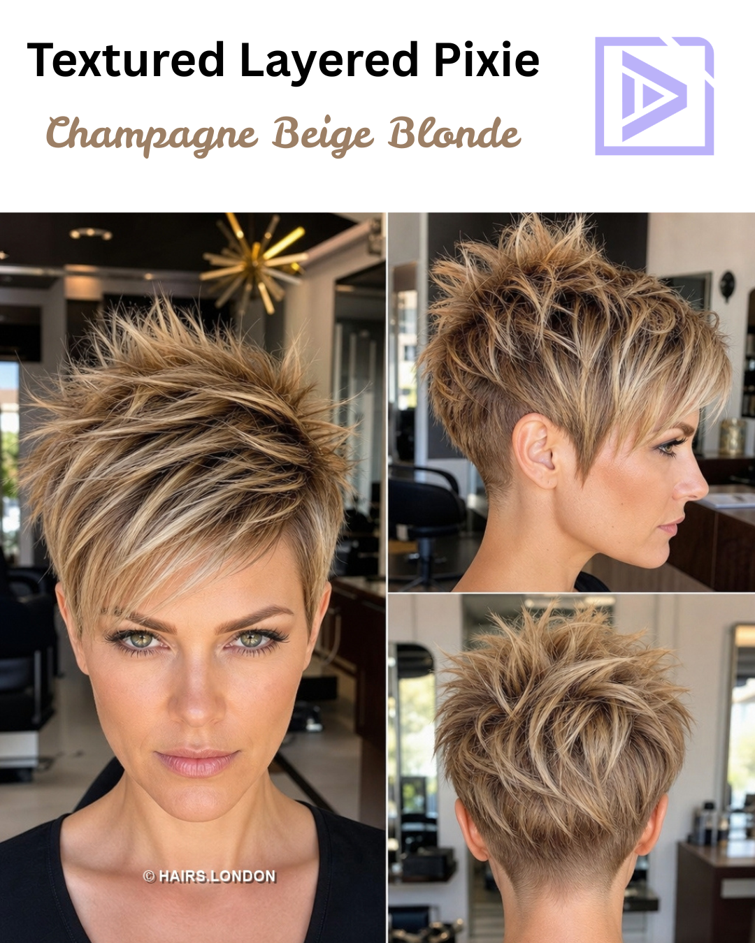 Champagne Beige Blonde Hair